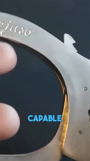 Why Even a Waterjet Can’t Break Police Handcuffs