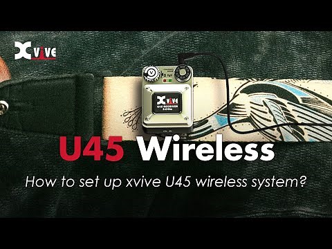 How to Set Up the Xvive U45 In-Ear Monitor System? What to Do Before You Perform？
