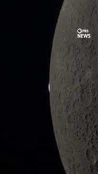 Artemis II astronaut captures ‘Earthset’ during lunar flyby