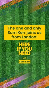 2.3K views · 13 reactions | Sam continues to smash ceilings for female athletes by not only being the number one goal scorer in Aussie history but by also becoming the first-ever female athlete on the cover of EA Sports, FIFA! And, we chat to her on this week’s ep of Here If You Need. Listen through your fave pod app thanks to our wonderful partner, Golf Australia. #samkerr #sports #womeninsports #sportspodcast #fifa | Mamamia | Facebook