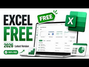 How to Use Microsoft Excel for FREE in 2026 (Full Version Legally)