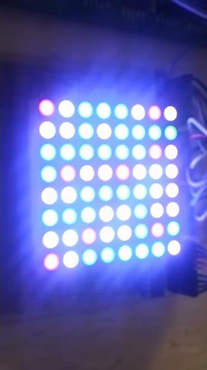 RGB LED MATRIX Test 5