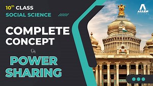 👉 In this video, we will understand the concept of Power Sharing, which is used by Democratic Countries to Run the government, Why it is desired, What is the concept of Power Sharing, a brief Idea about the case study of Belgium and Sri Lanka, and their way of Power Sharing concept. Do Like | Share | Subscribe - for More Videos on Career Oriented Academic Excellence... - Please visit our website to get details about various courses: https://digital.allen.ac.in/ - For any other queries, please f