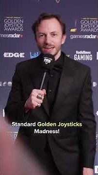 absolute chaos at the Golden Joystick Awards 😆