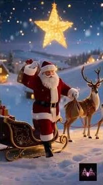 🎄 Santa's Ride 🎅✨ - Magical Christmas Animation for All Ages #christmas2025