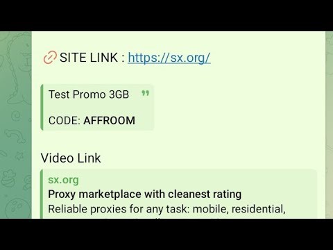 Free GB Proxy Promo AFFROOM 3GB || Full Set-up A to Z