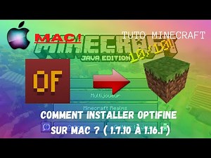 Tuto Comment Installer Optifine Sur Minecraft Mac ? ( Toutes Versions À Partir De La 1.7.10 )