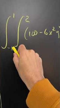 This is a double integral #mathematics #calculus