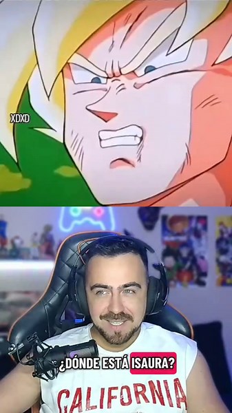 Me ví todo dragón ball Z y nunca ví esta escena: #anime #dragonballz #parodia #dragonball #emochi