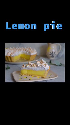 Delicious Lemon Pie Recipe | Easy and Quick