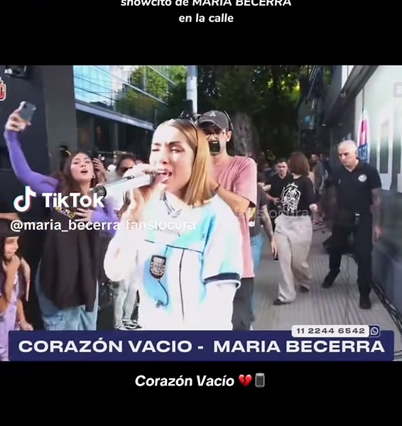 Maria Becerra en Olga: Entrevista y Presentación en Vivo de Corazón Vacío