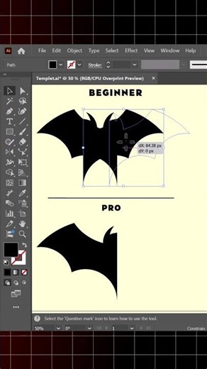 How to make reflection in adobe illustrator. #adobephoto #logo #illustrative