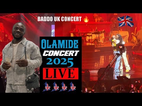 Inside Olamide’s UK Concert 🔥 | Afrobeats Took Over the Night