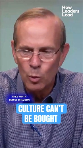 Chevron CEO: You Can’t Buy a Healthy Culture