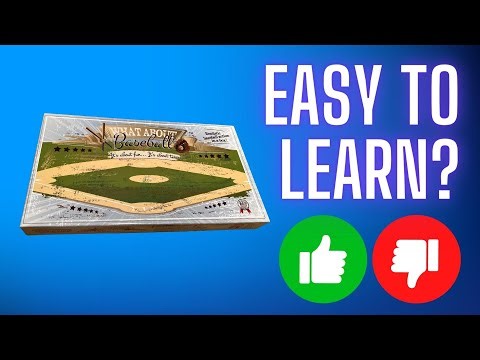 What About Baseball Board Game TUTORIAL & REVIEW