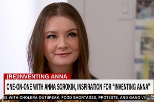 Fake heiress Anna Delvey steps out dressed to the nines to meet parole officer in October