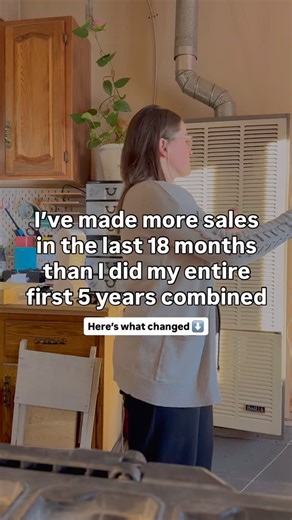 Shawna on Instagram: "My first 5 years 👇🏻 2018 ➡️ $256.05 2019 ➡️ $27 822.00 2020 ➡️ $28 504.00 2021 ➡️ $20 124.00 2022 ➡️ $29 820.00 Total: $106 526.00 The last 18 months: May 2024 ➡️ Oct 2025: $125 043.00 How? 👉🏻 I started selling at big markets only. Festivals, trade shows & once-a-year events - events that attract thousands of attendees. More traffic = more chances for sales. 👉🏻 I curated my items to what shoppers wanted. Simple designs, lots of blue (a best seller), and clear price ra