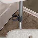 Sliding Shower Chair Tub Transfer Bench with Swivel Seat, Premium Padded Seat and Backrest, Pivoting Arms, Height Adjustable for Tubs, Inside Shower, for Handicap & Seniors，350 Lbs