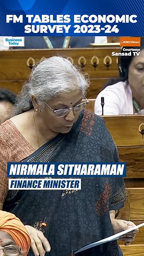 Modinomics 3.0 | Finance Minister Nirmala Sitharaman Tables Economic Survey 2023-2024 #modinomics #budget2024 #economicssurvey #nirmalasitharaman #unionbudget2024 ICICIdirect | Punjab National Bank | Siemens | BXI Barter Exchange of India | Business Today