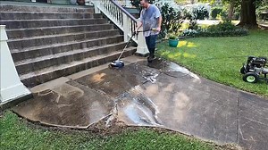 UNBELIEVABLE RESULTS POWERWASHING at HISTORIC Arkansas HOME FIRST CLEANING in over FIFTY YEARS | Cabin on the hill