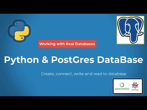 Python with PostGres SQL Database - Read and Write data to a relational Database #python #postgres