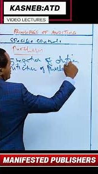 ATD PRINCIPLES OF AUDITING