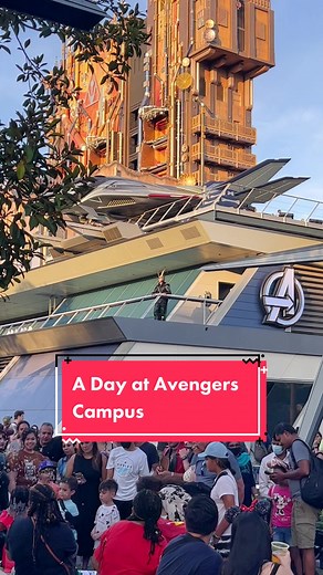 Exploring Avengers Campus at Disneyland California