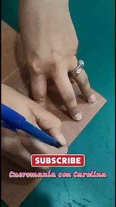131K views · 1.2K reactions | En los detalles está la magia. Un vídeo de tutoriales de cuero y Cueromanía con Carolina. | Tutoriales de cuero | Facebook