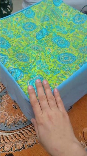 small weaving stool cover/bench cover #youtubeshorts #sewingmachine #diy #subscribe