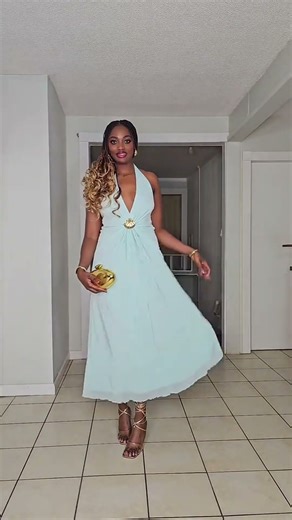 Boho Backless Summer Dress for Beach Vacations #minimalist #outfitinspo