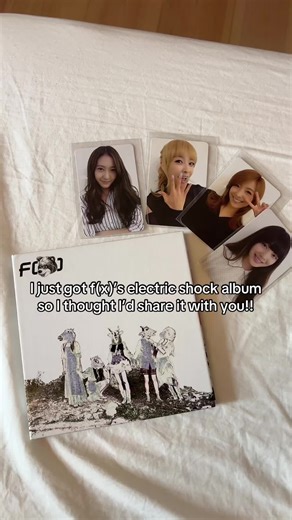 Unboxing f(x)’s Electric Shock Album