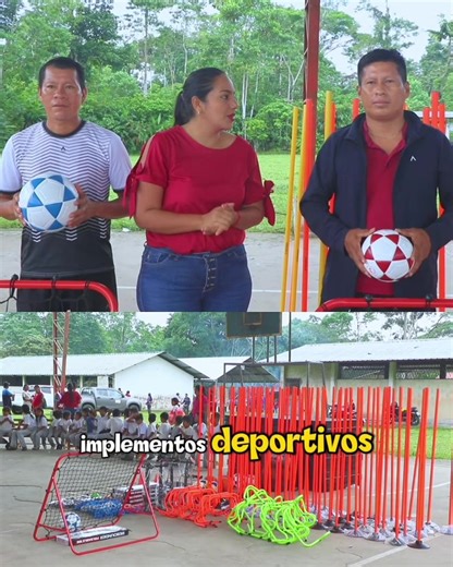 Implementos deportivos para unidades educativas en Pompeya