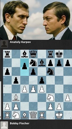Bobby Fischer vs Anatoly Karpov - Reloaded #chess