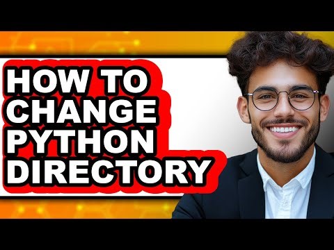 How to Change Python Directory (only Way)