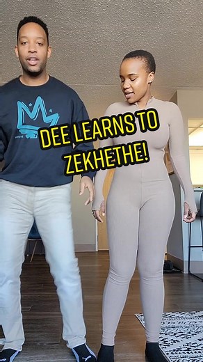 Learning Zekhethe Dance Steps with Dee