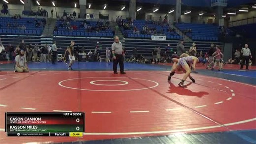 Cason Cannon (Level Up Wrestling Center) vs Kasson Miles (Betterman Elite Wrestling)