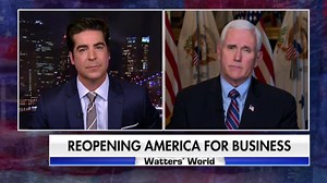 72K views · 2.3K reactions | VP Pence joined Watters' World in an EXCLUSIVE interview just one day before President Trump extended the social distancing guidelines till April 30th. Hear what the Vice President had to say | Jesse Watters | Facebook