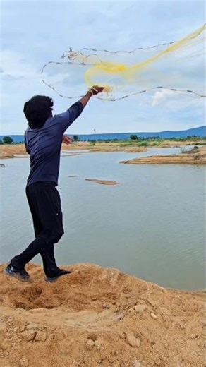 How to improve your slow motion casting net fishing skills