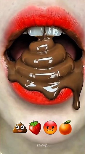 ASMR Eating Poop Emoji (Brown Emoji) Animation! #animation #asmr #emojimukbang #poop #poopemoji