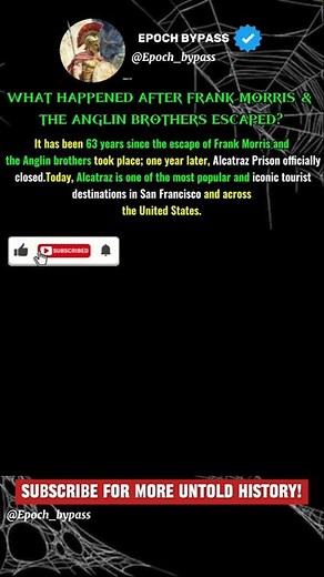 The Legendary Escape & The End of Alcatraz Prison #history