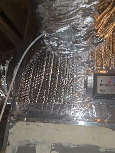 supply box installation new ductwork installation after mold damage by MMI Home Improvement Pro