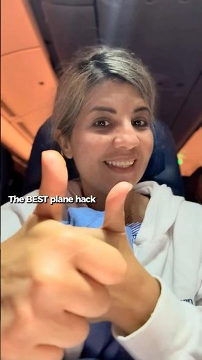 The best plane hack هاك السفر #travelhacks #عرب_امريكا #hack #سفر
