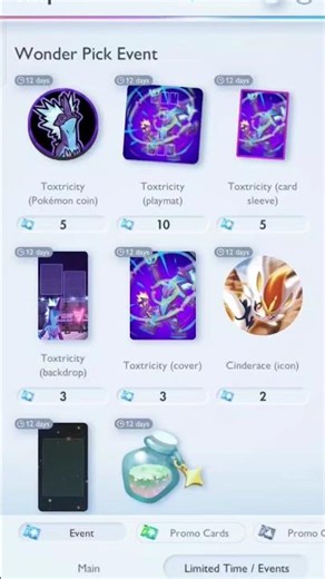 collecting all the Wonder Pick Event Accessories #pokemontcgpocket #pokemoncards #pokemon