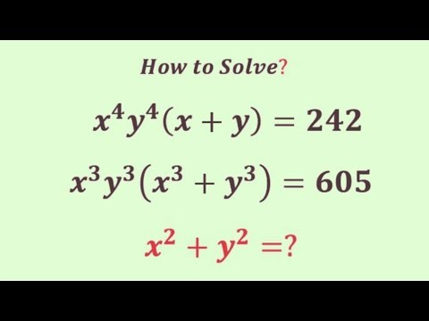 A Mind-Blowing Algebra mathematics Equation | Olympiad Question | can you solve ?