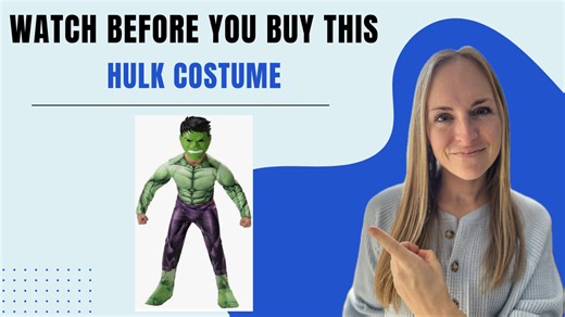 Watch Watch to See the Small on my 6 Year Old- Hulk Costume on Amazon Live