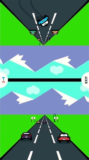 TAXI RACE (2 Player Games) 😱🔥/Best Game For Android & iOS #shorts #viral #gameplay