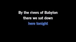 Karaoke Rivers of Babylon - Boney M. - CDG, MP4, KFN - Karaoke Version
