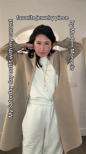 My favorite jewelry piece has been my Monocle Khy sweatshirt & joggers Fendi coat Christian Laboutin