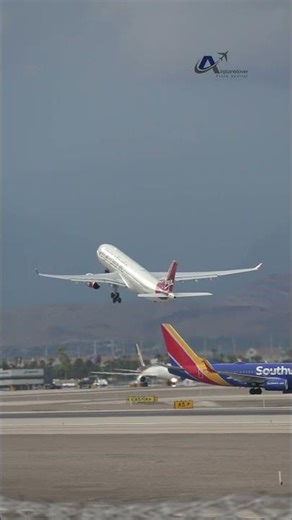Airbus A330-343 | *Virgin Atlantic* | departure from Las Vegas