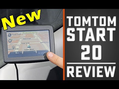 New TomTom Start 20 M Central Europe Traffic : Unboxing and setup - 2021